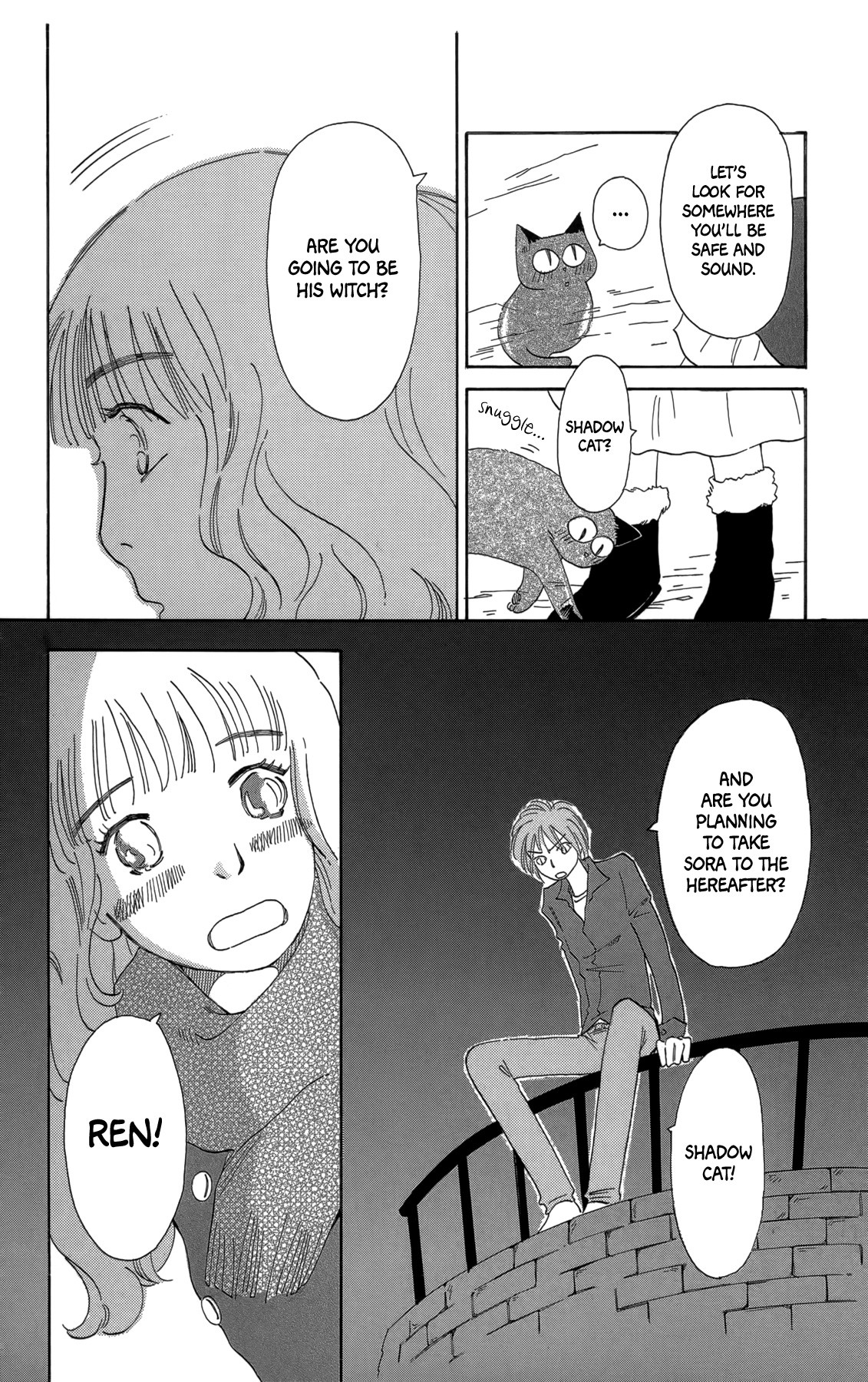 Minato Machi Neko Machi Chapter 14 page 24 - Chapter 14: Moon, Shadows, Cats