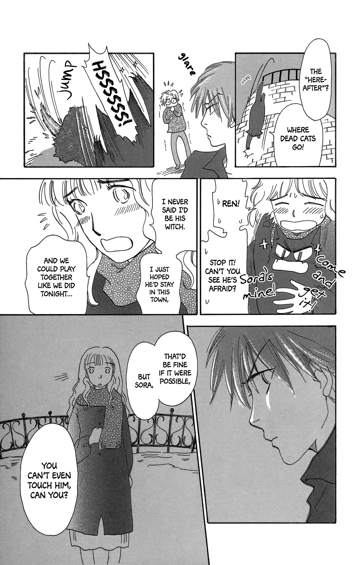Minato Machi Neko Machi Chapter 14 page 25 - Chapter 14: Moon, Shadows, Cats