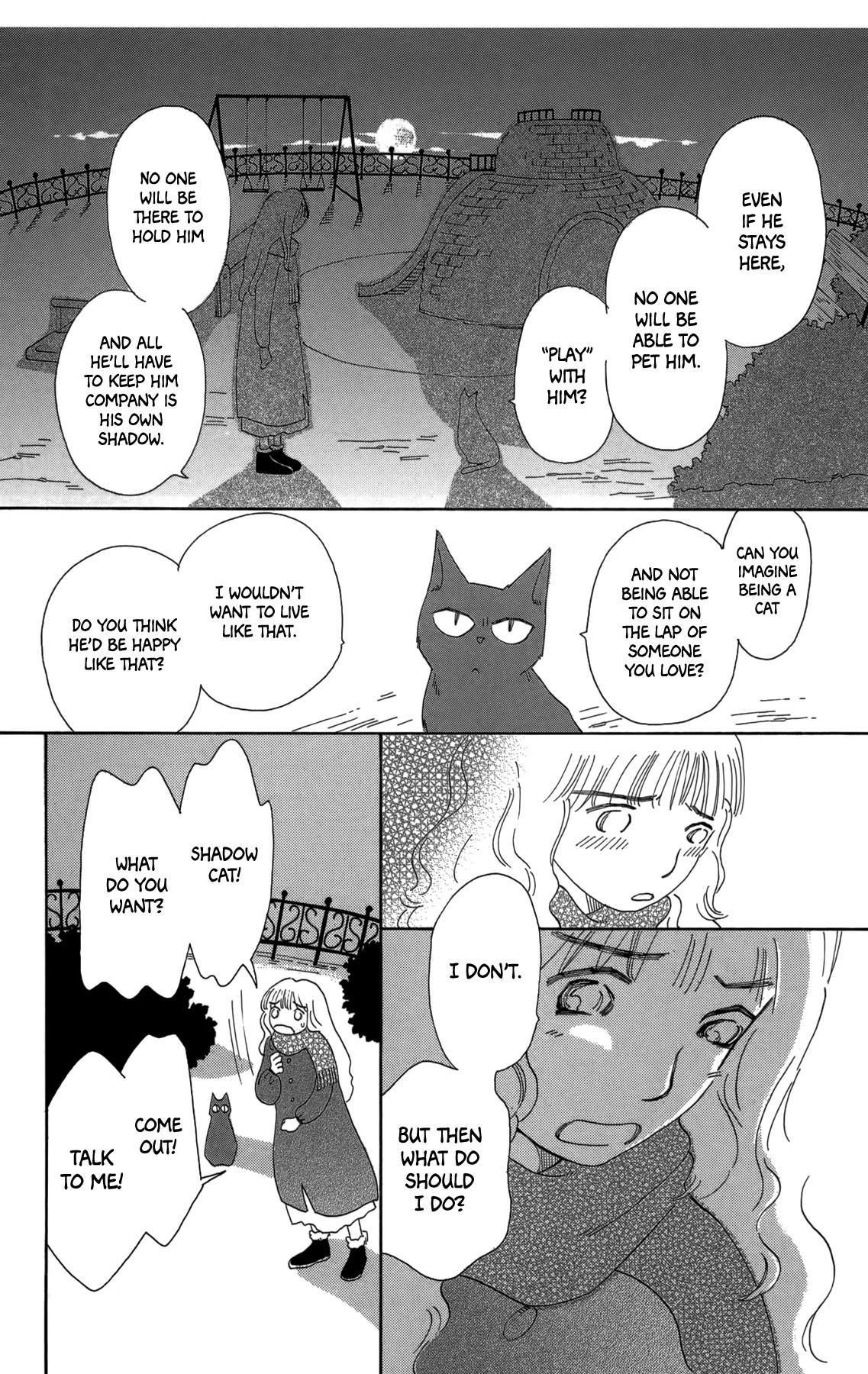 Minato Machi Neko Machi Chapter 14 page 26 - Chapter 14: Moon, Shadows, Cats
