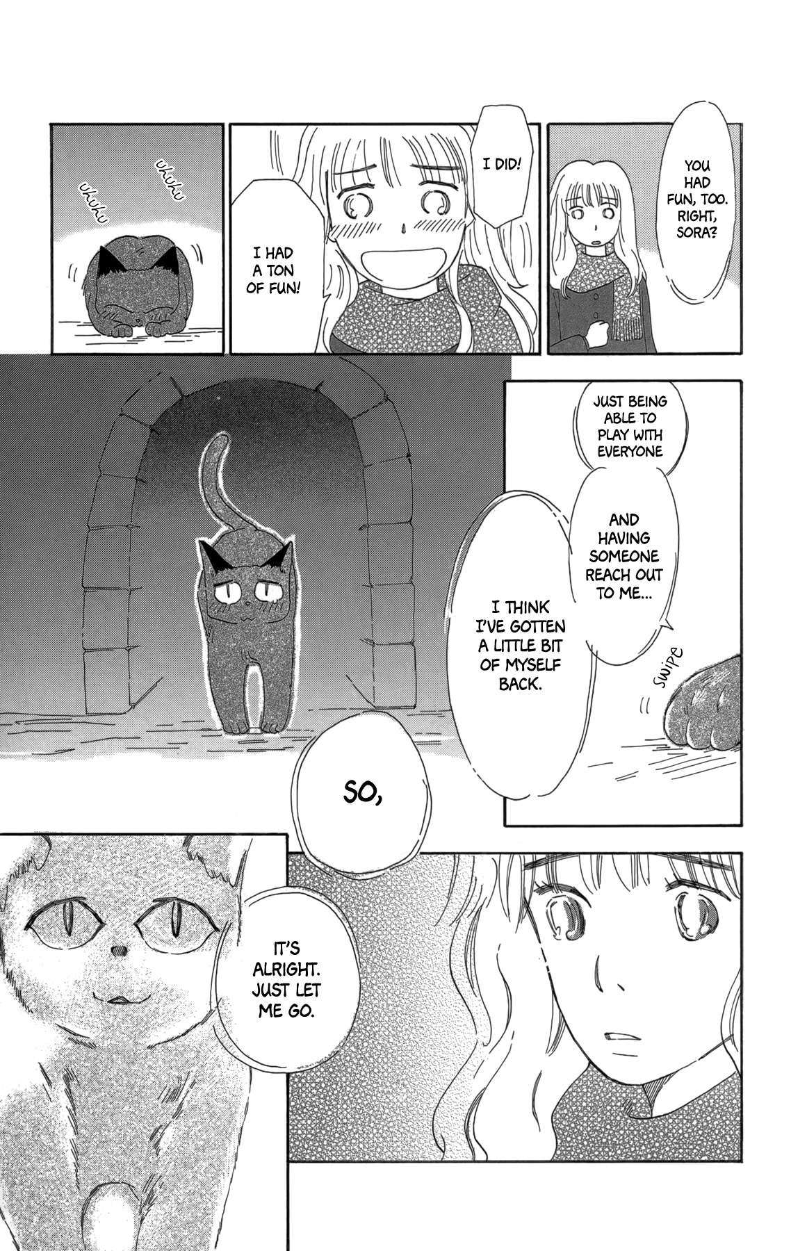 Minato Machi Neko Machi Chapter 14 page 29 - Chapter 14: Moon, Shadows, Cats