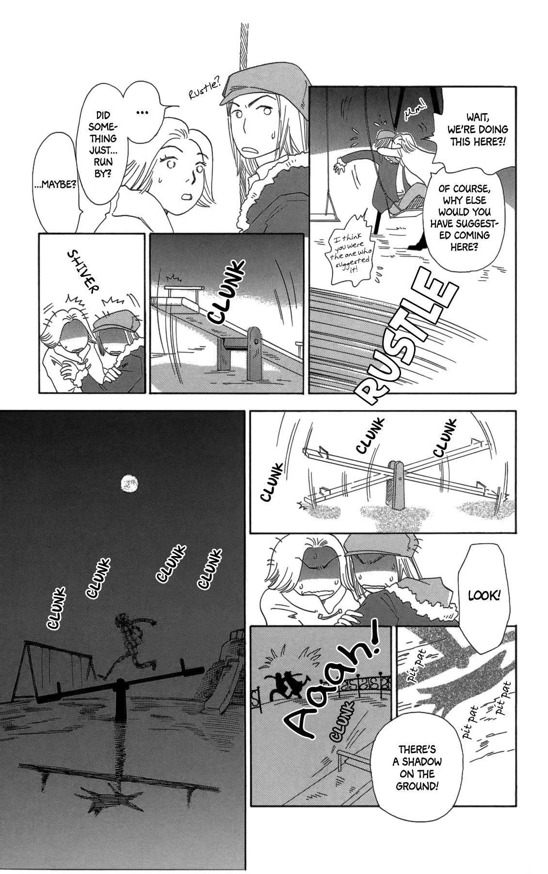 Minato Machi Neko Machi Chapter 14 page 3 - Chapter 14: Moon, Shadows, Cats