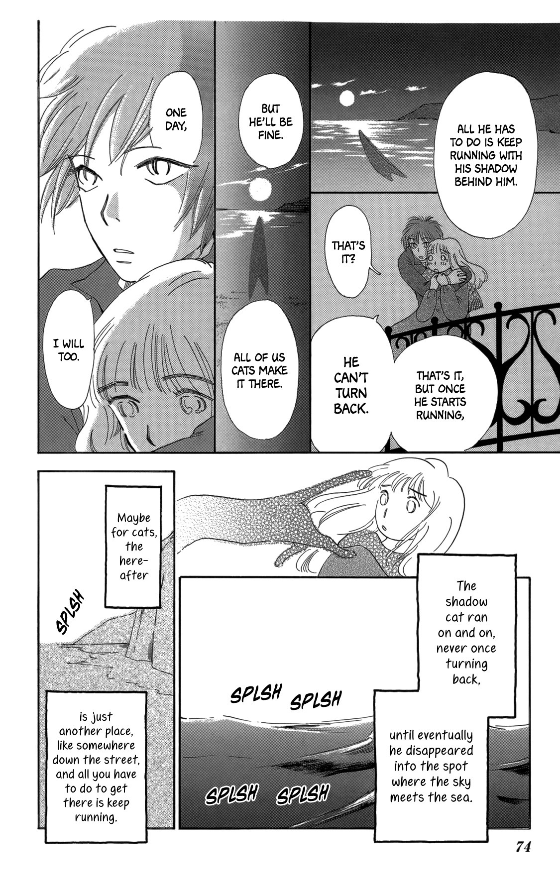 Minato Machi Neko Machi Chapter 14 page 32 - Chapter 14: Moon, Shadows, Cats