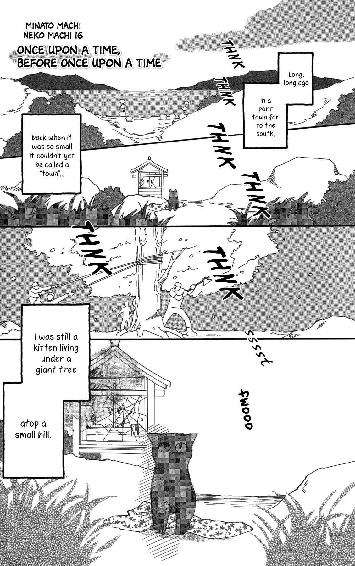 Minato Machi Neko Machi Chapter 16 page 1 - Chapter 16: Once Upon a Time, Before Once Upon a Time