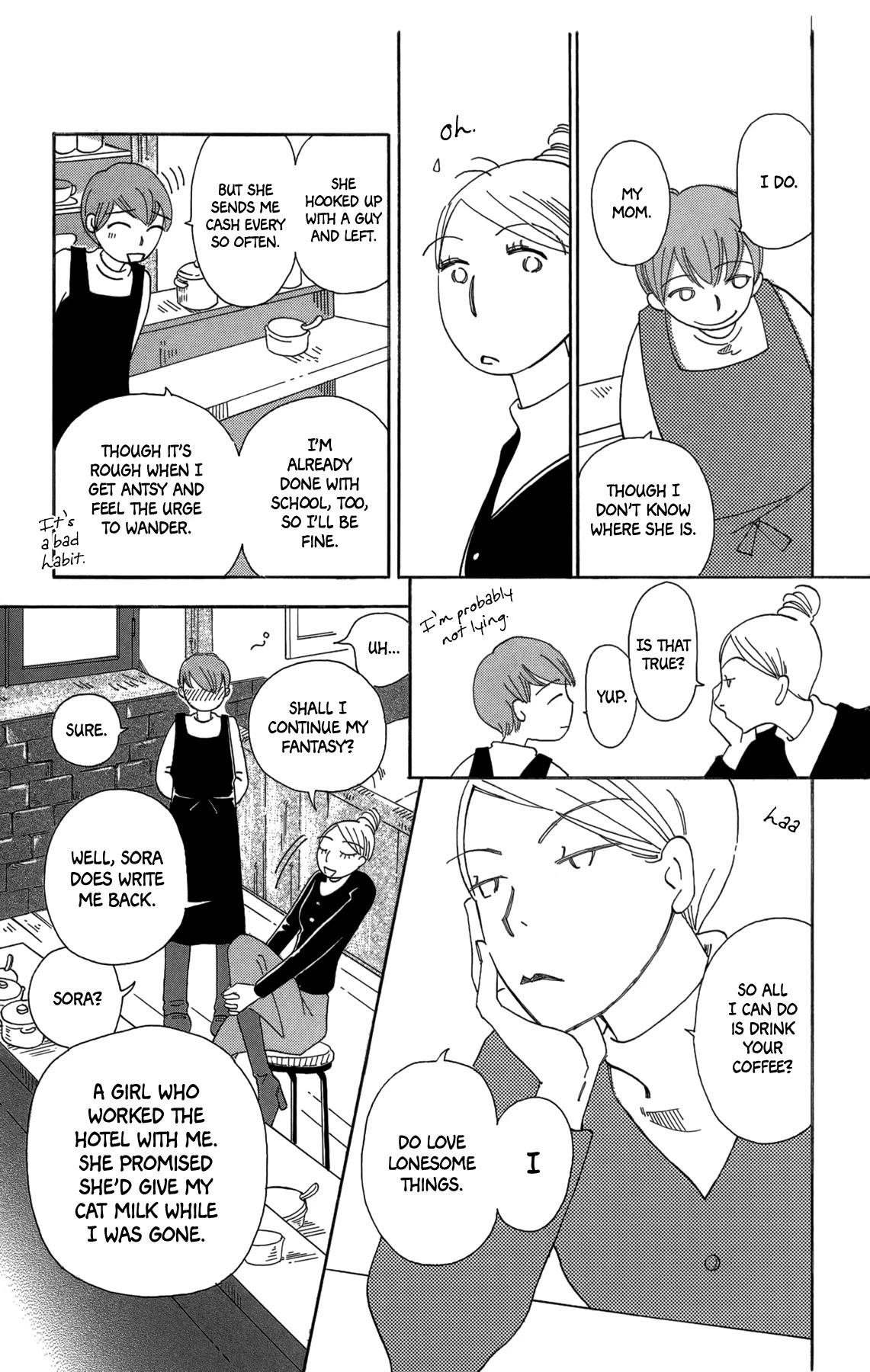 Minato Machi Neko Machi Chapter 17 page 13 - Chapter 17: The Liar