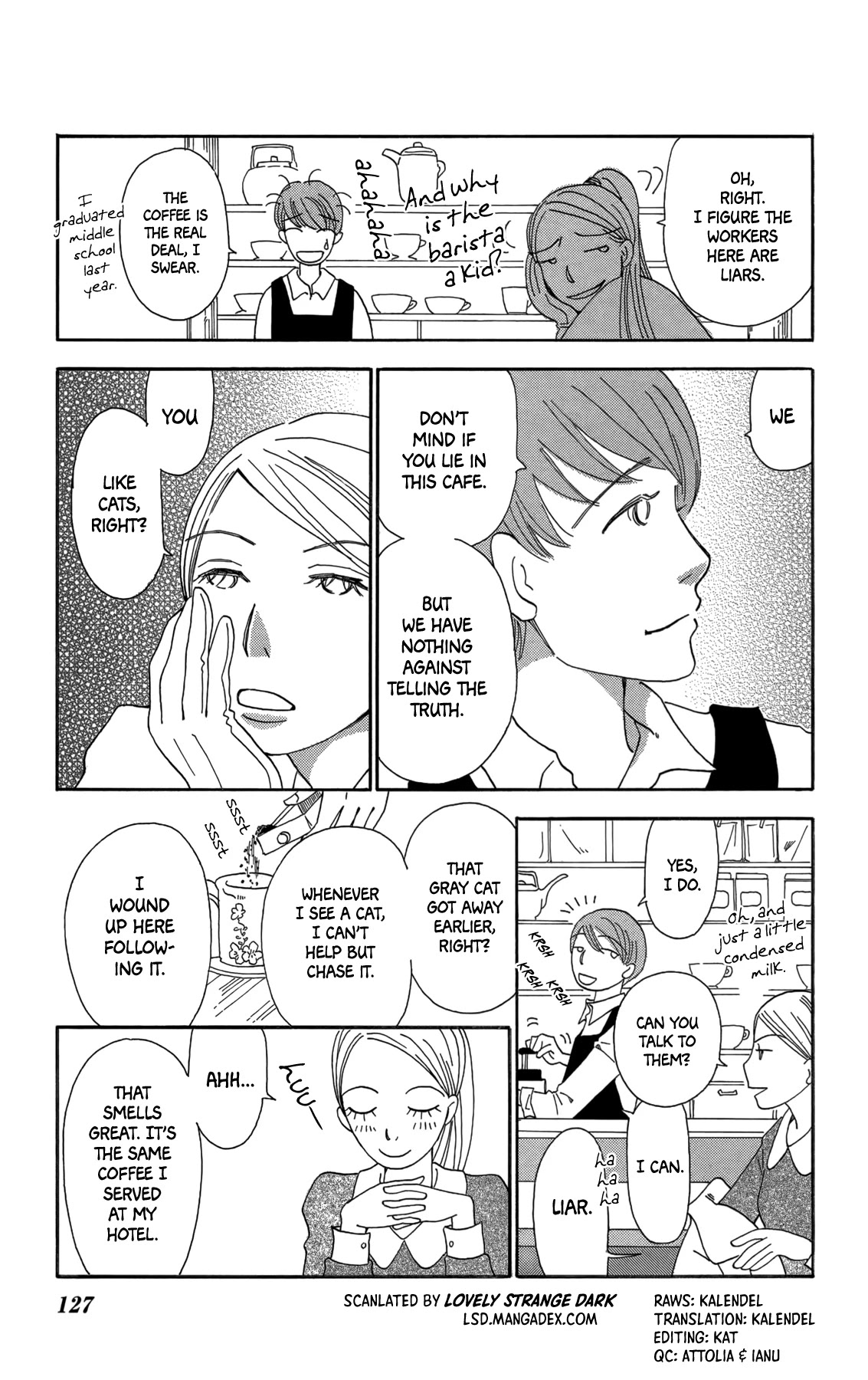 Minato Machi Neko Machi Chapter 17 page 5 - Chapter 17: The Liar