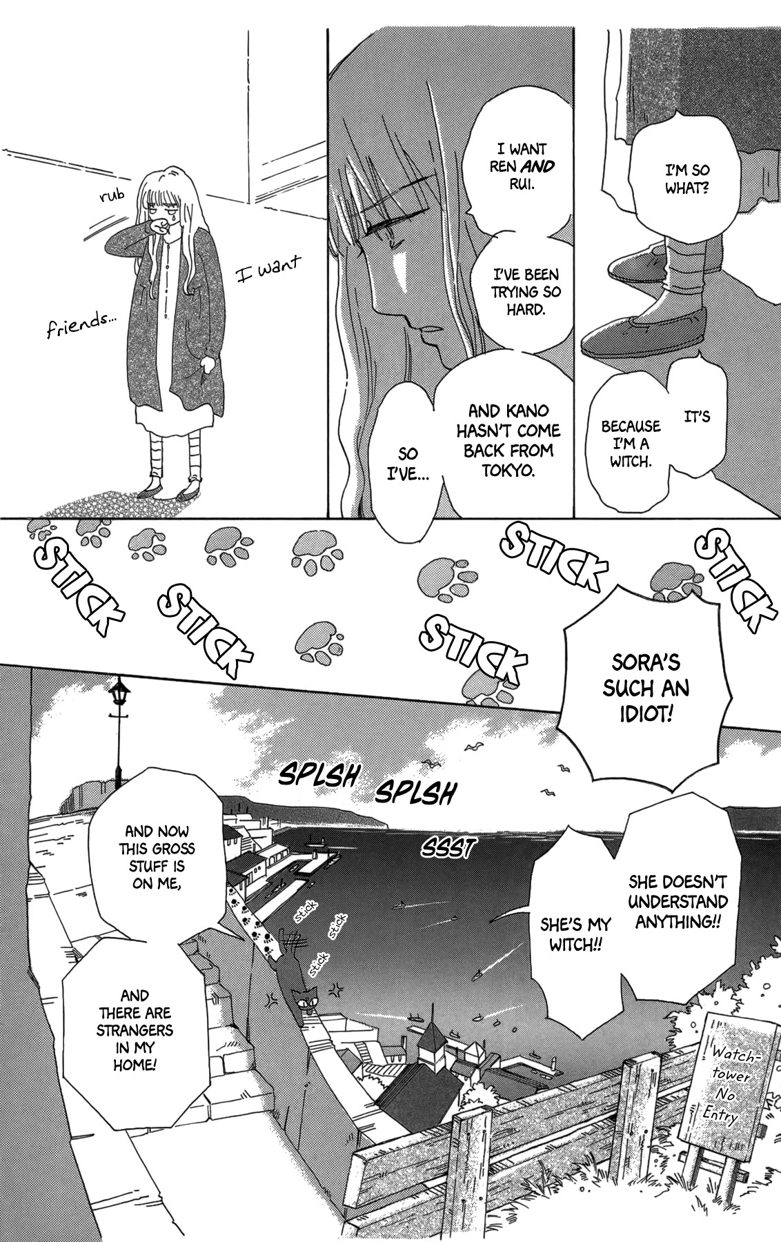 Minato Machi Neko Machi Chapter 18 page 12 - Chapter 18: The Day a Cat Doesn't Come Home [END]