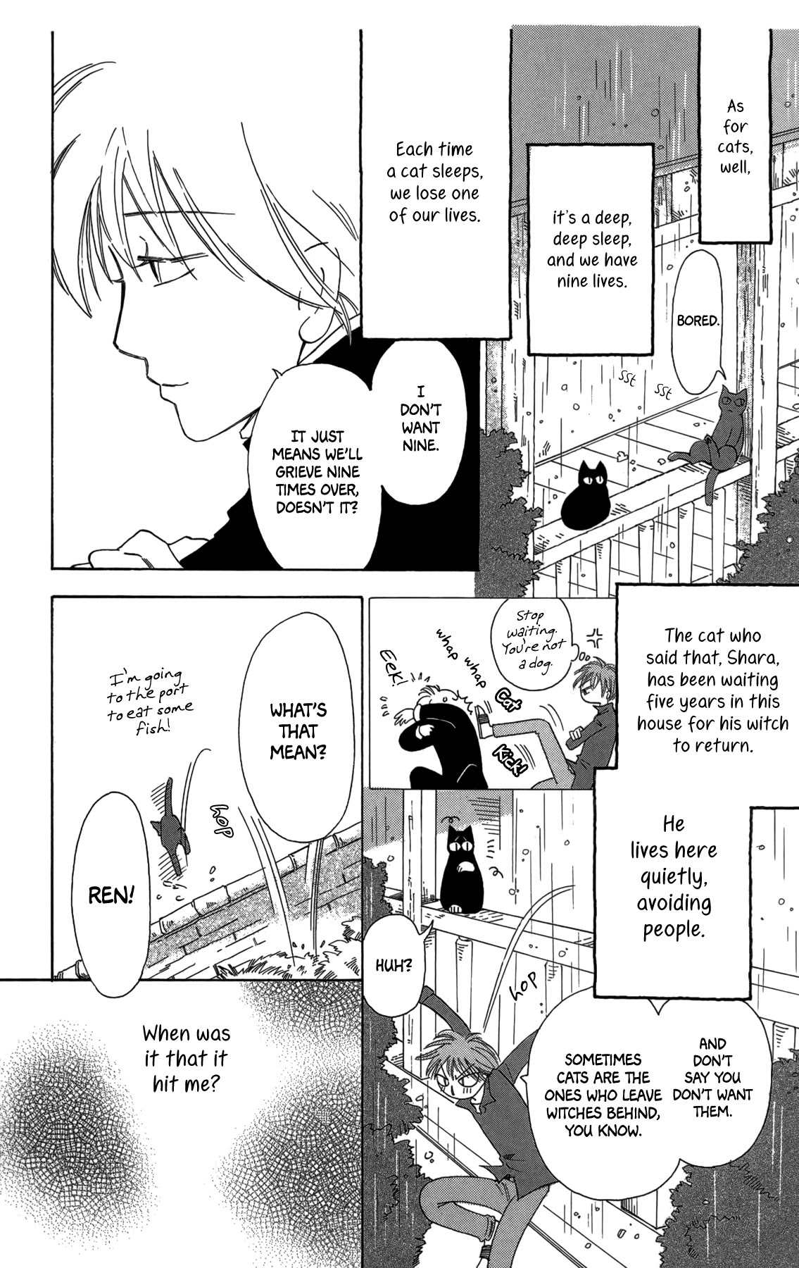 Minato Machi Neko Machi Chapter 18 page 4 - Chapter 18: The Day a Cat Doesn't Come Home [END]