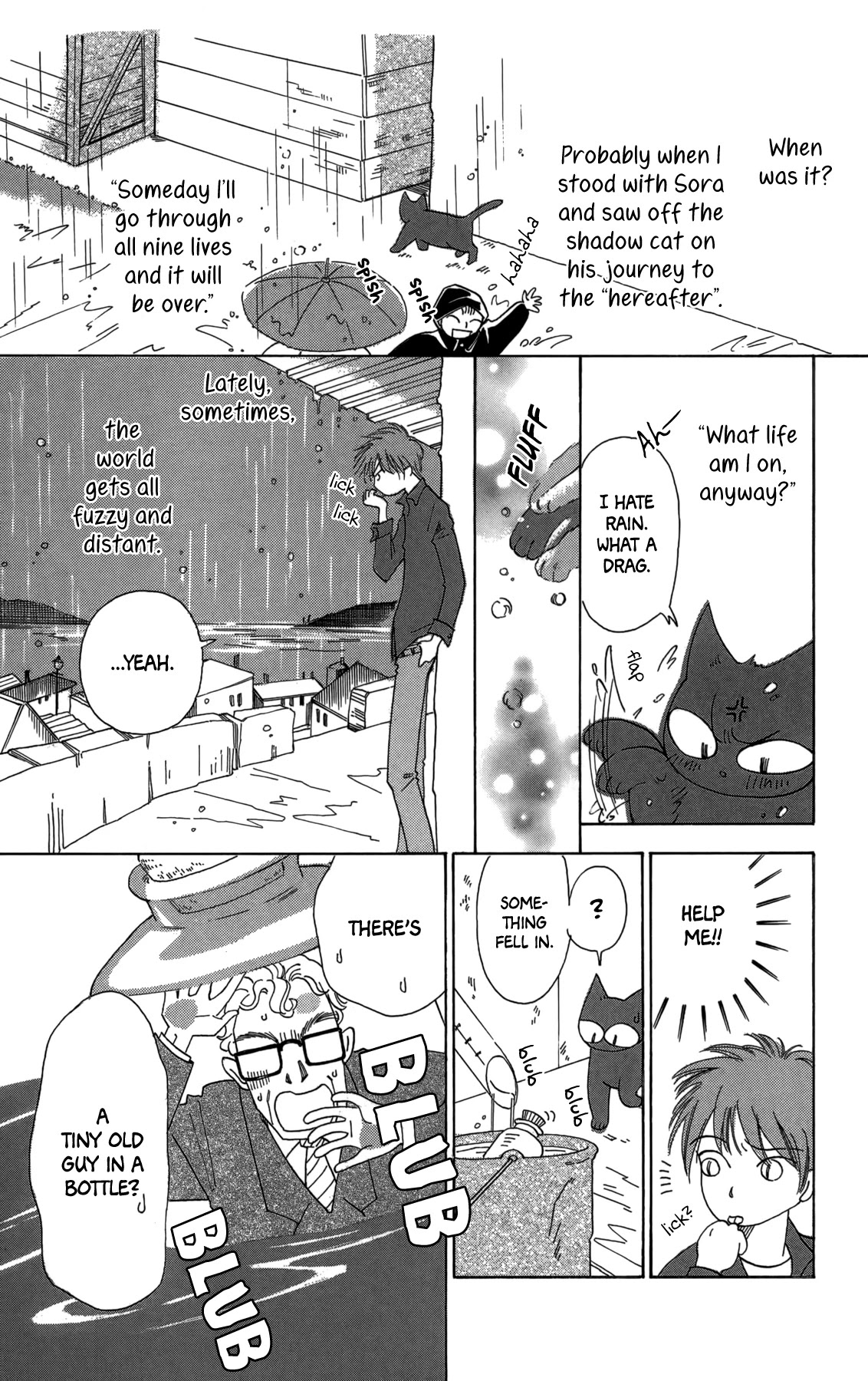 Minato Machi Neko Machi Chapter 18 page 5 - Chapter 18: The Day a Cat Doesn't Come Home [END]