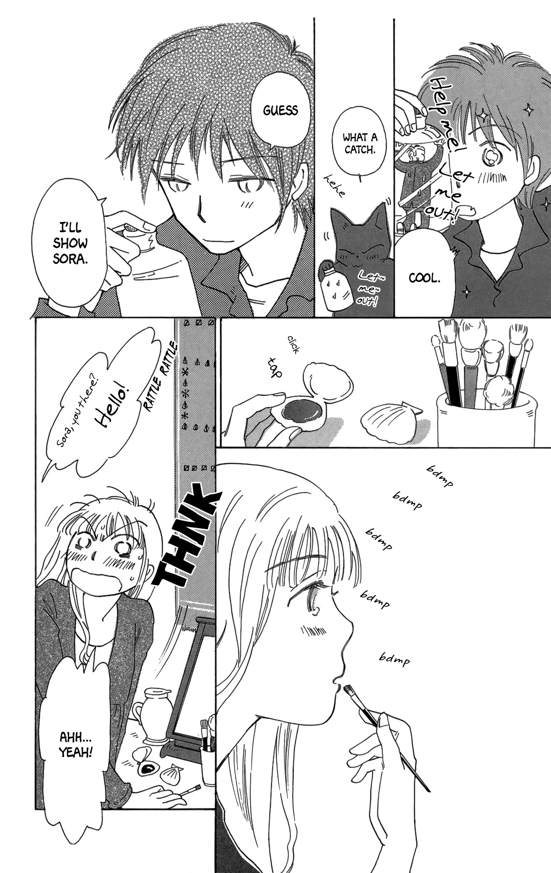 Minato Machi Neko Machi Chapter 18 page 6 - Chapter 18: The Day a Cat Doesn't Come Home [END]