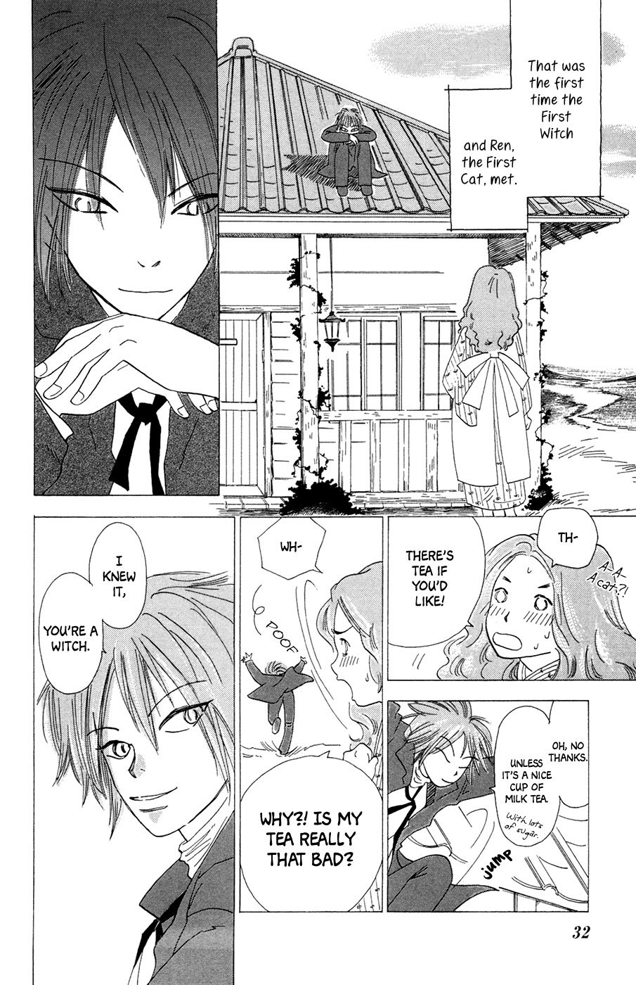 Minato Machi Neko Machi Chapter 2 page 13 - Chapter 2: The First Witch and the First Cat