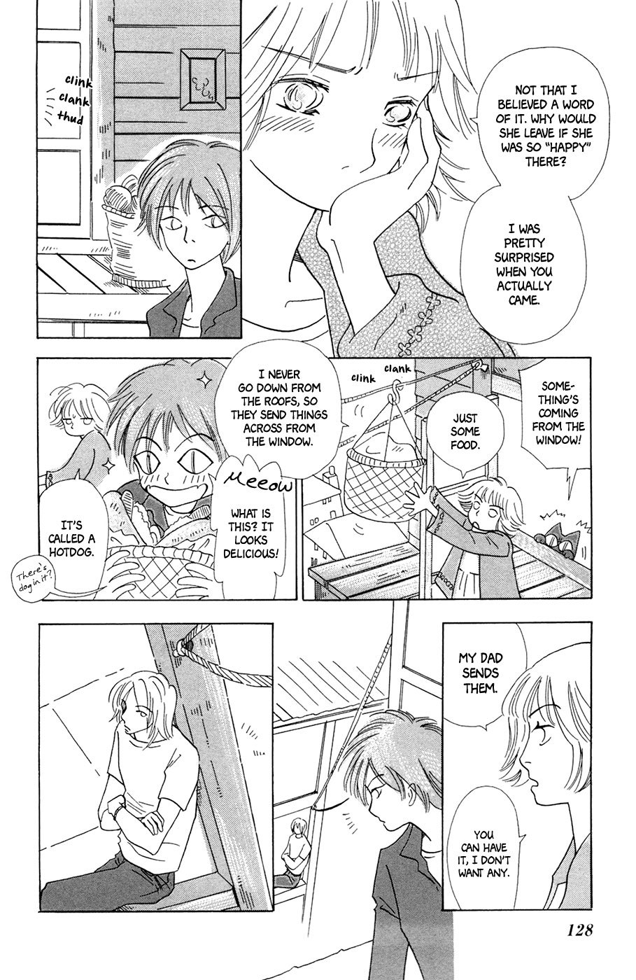 Minato Machi Neko Machi Chapter 5 page 13 - Chapter 5: The Witch on the Roof