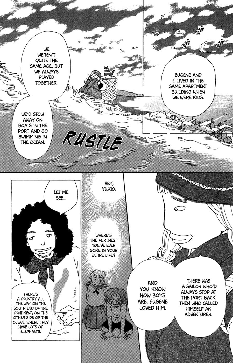 Minato Machi Neko Machi Chapter 8 page 11 - Chapter 8: The Postbox Under the Sky
