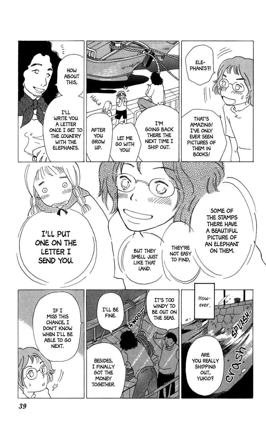 Minato Machi Neko Machi Chapter 8 page 12 - Chapter 8: The Postbox Under the Sky