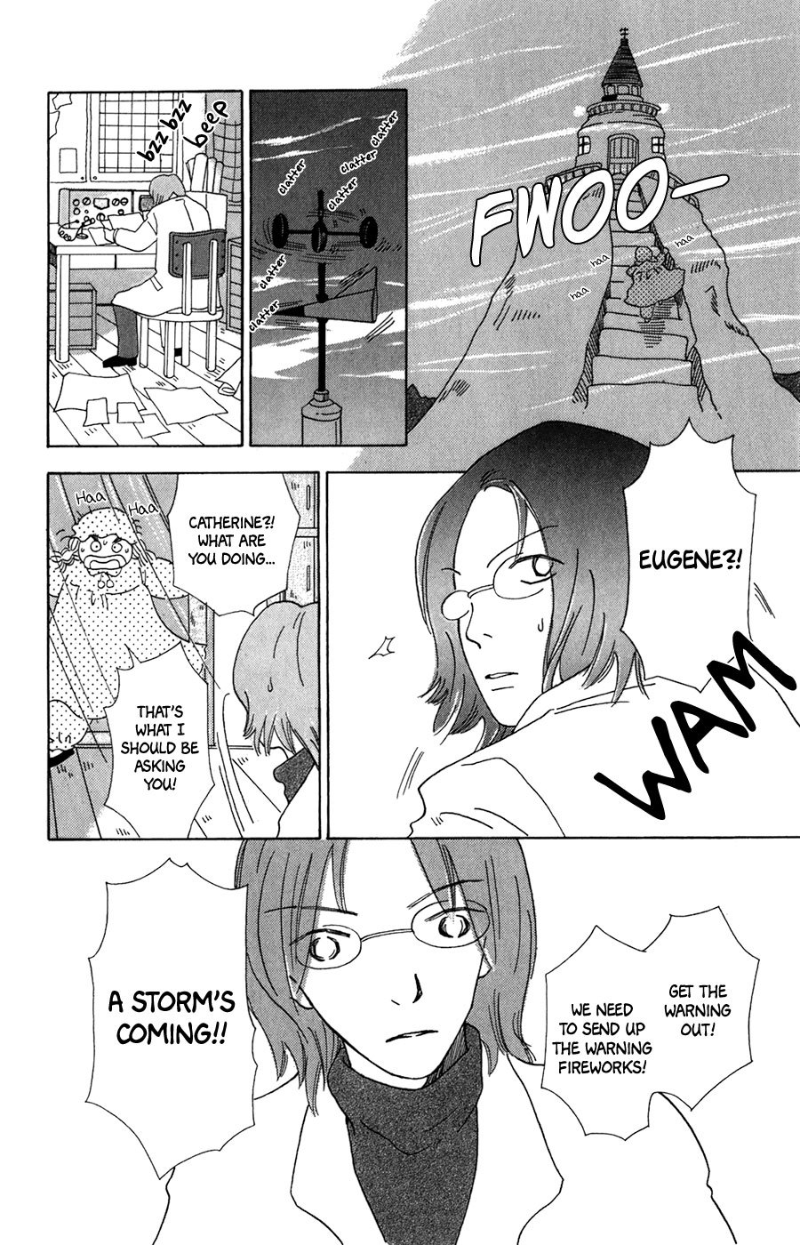 Minato Machi Neko Machi Chapter 8 page 21 - Chapter 8: The Postbox Under the Sky