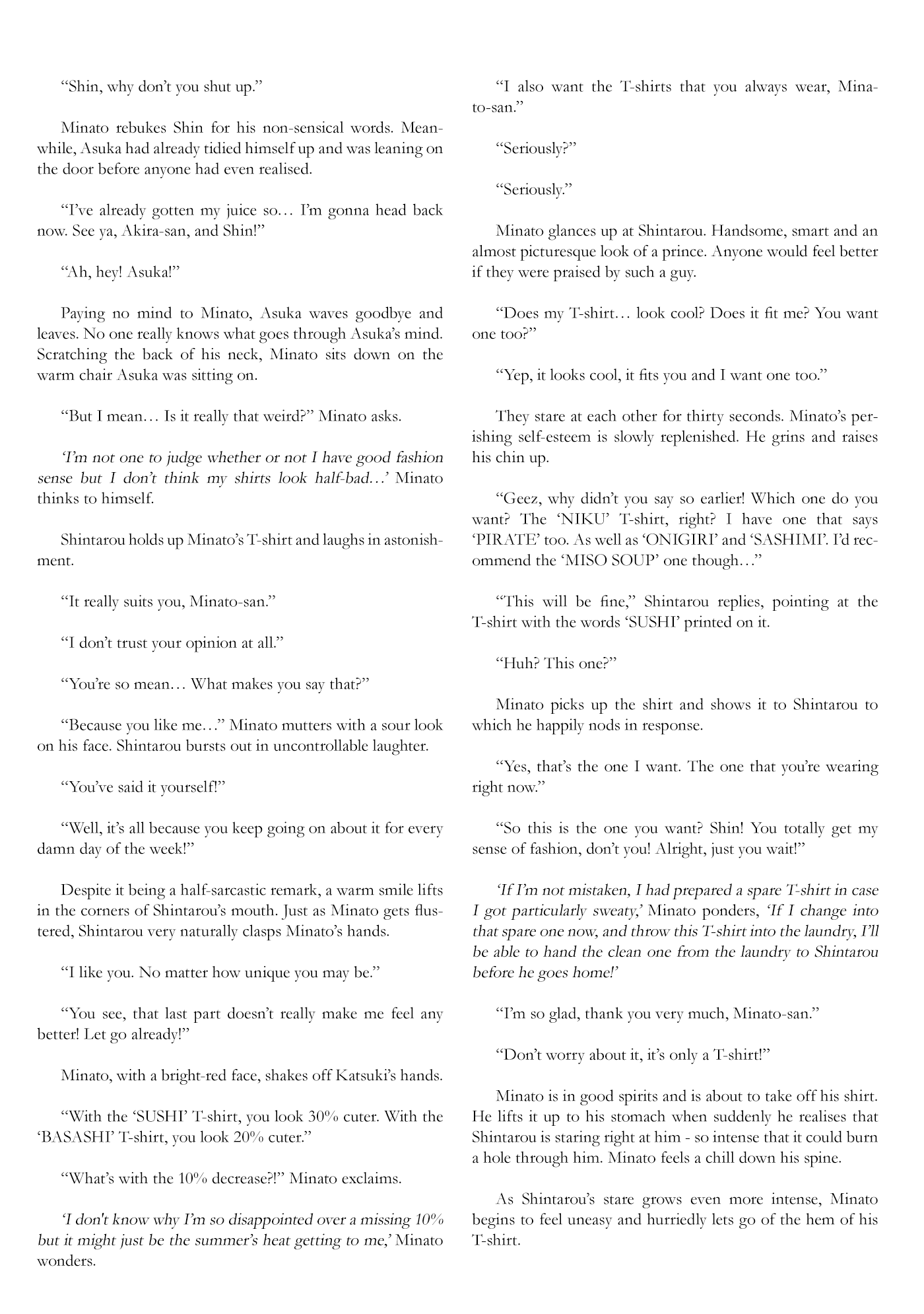 Minato Shouji Coin Laundry Chapter 10.5 page 23 - Chapter 10.5