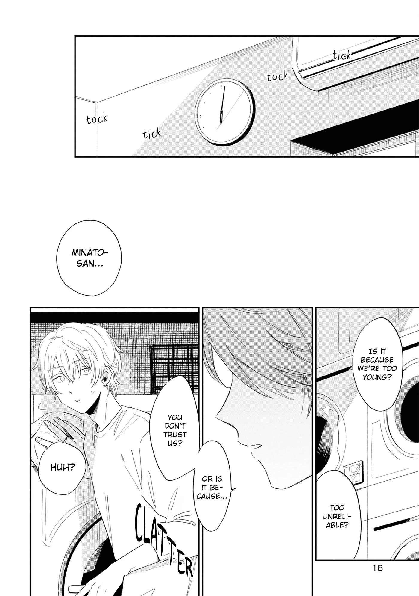 Minato Shouji Coin Laundry Chapter 11 page 20 - Chapter 11: I like you, sensei.