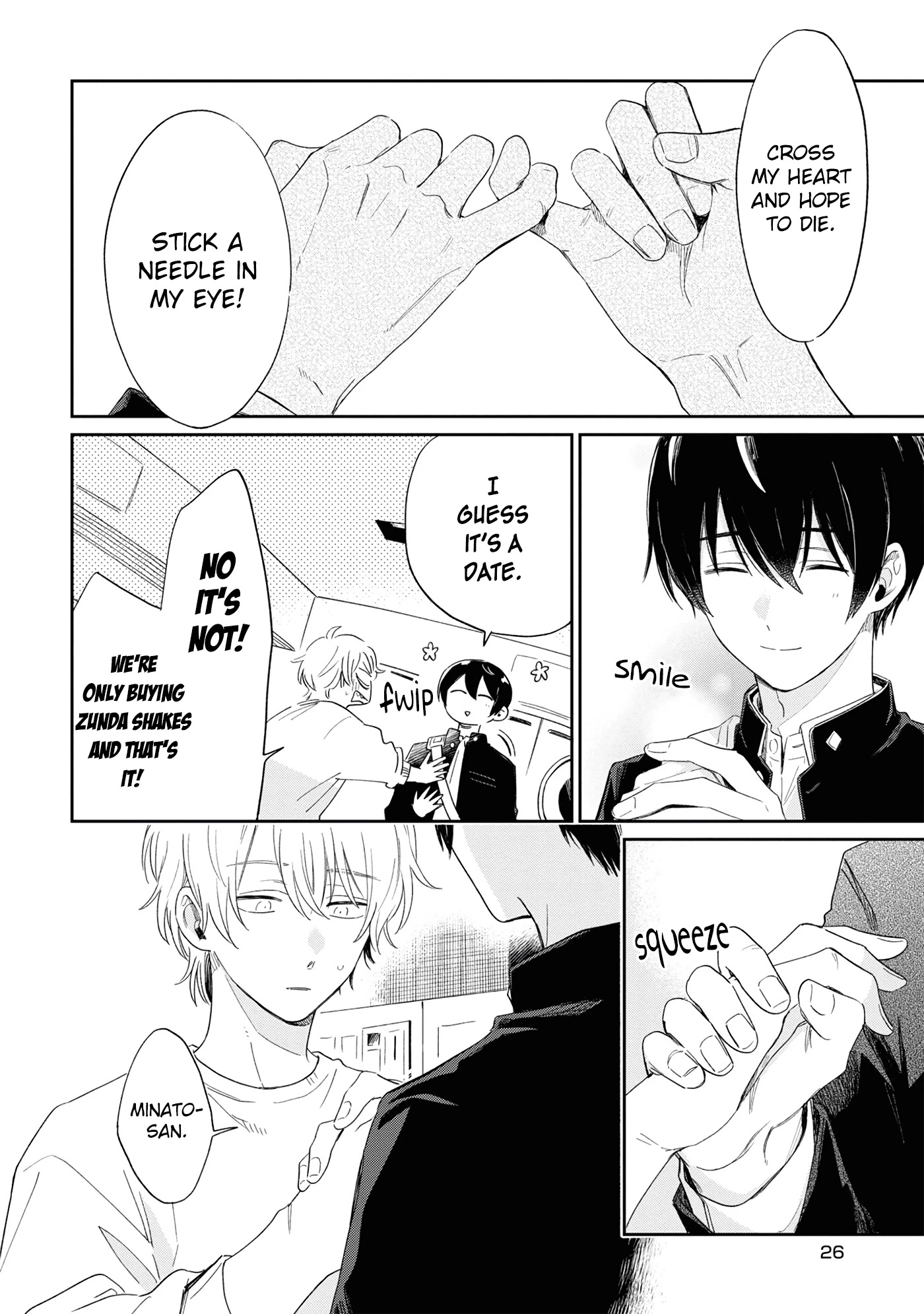 Minato Shouji Coin Laundry Chapter 11 page 28 - Chapter 11: I like you, sensei.