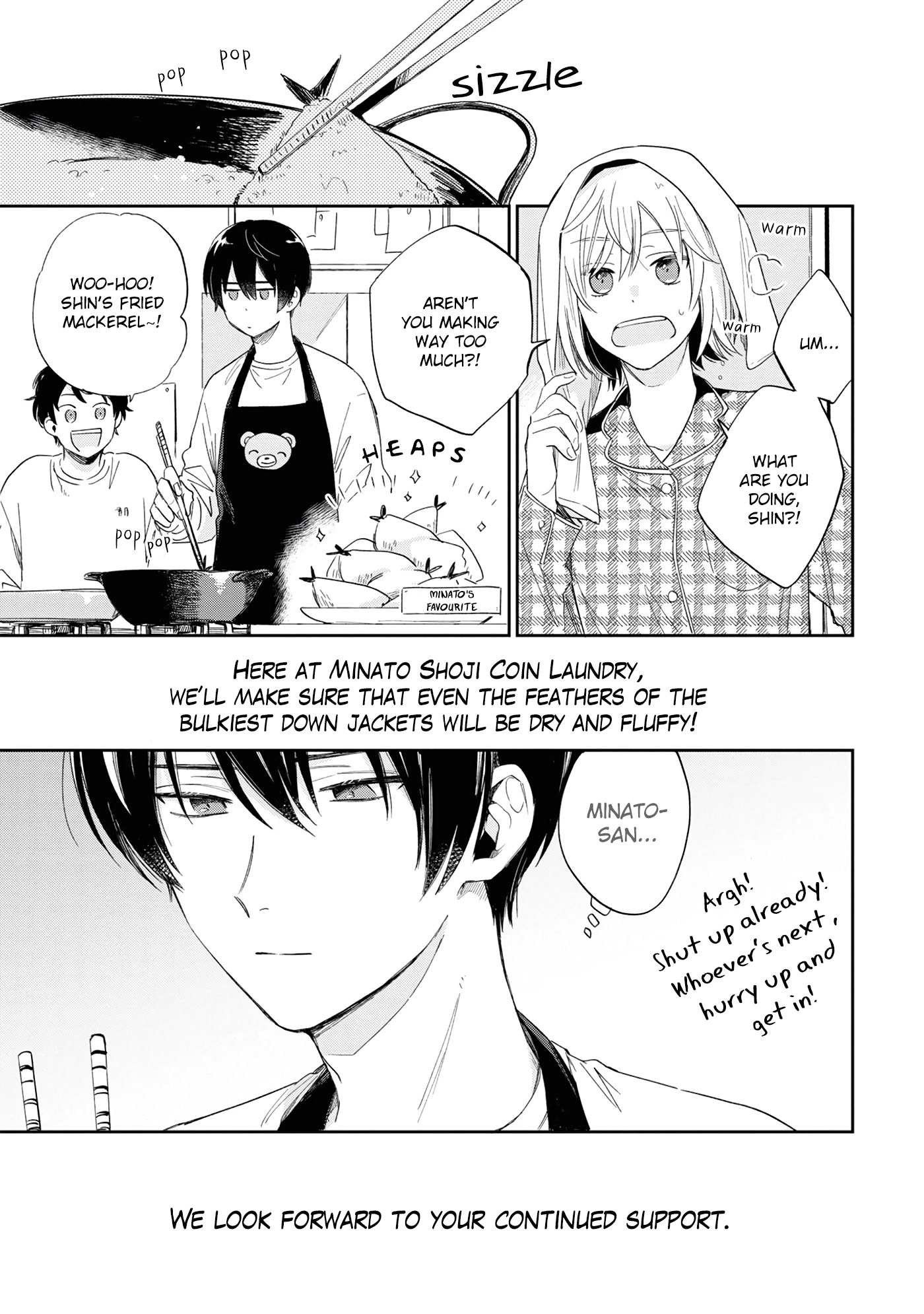 Minato Shouji Coin Laundry Chapter 11 page 39 - Chapter 11: I like you, sensei.