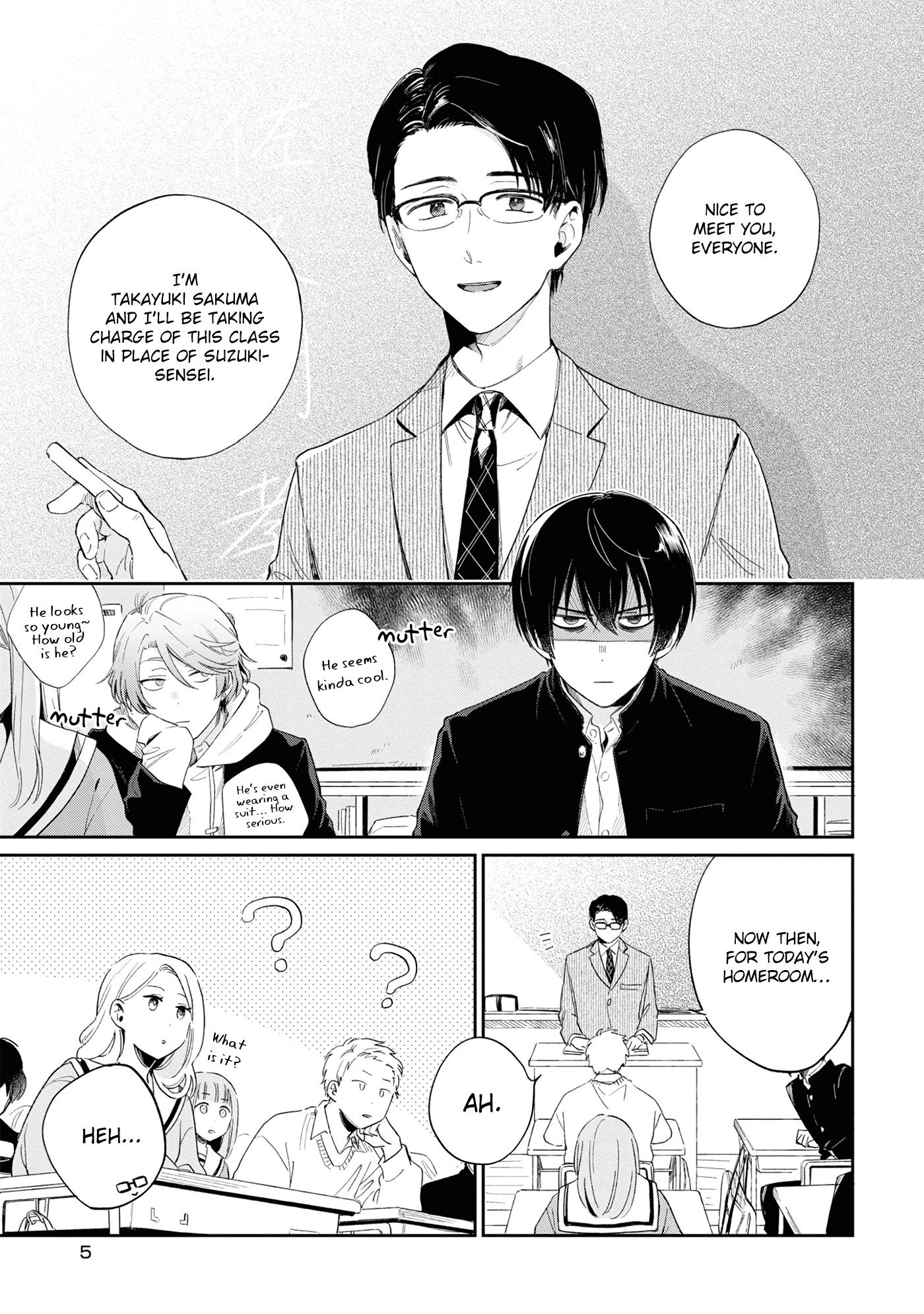 Minato Shouji Coin Laundry Chapter 11 page 7 - Chapter 11: I like you, sensei.