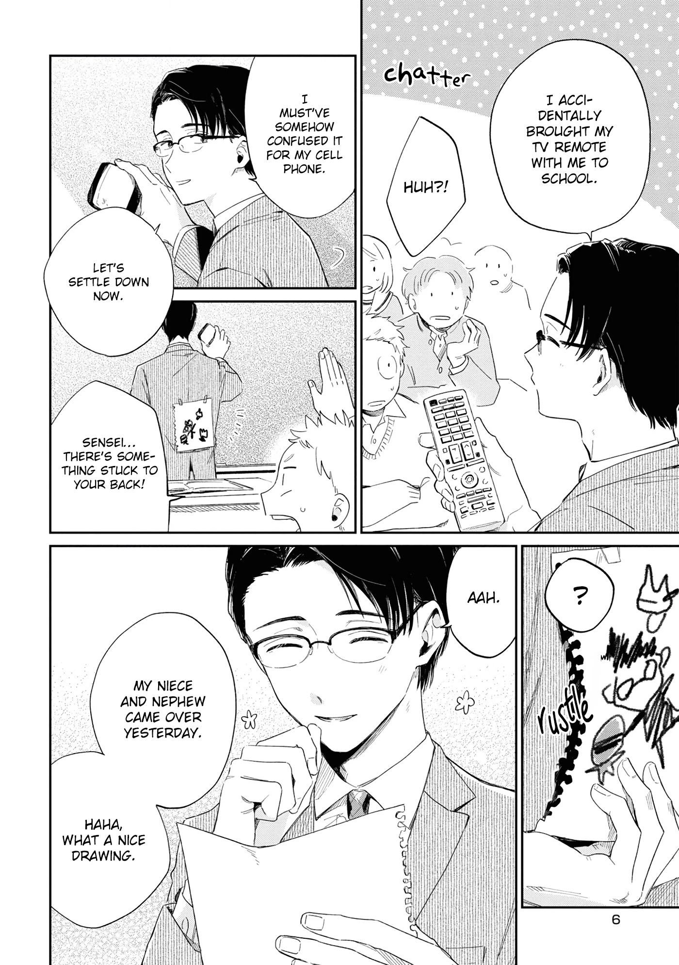 Minato Shouji Coin Laundry Chapter 11 page 8 - Chapter 11: I like you, sensei.