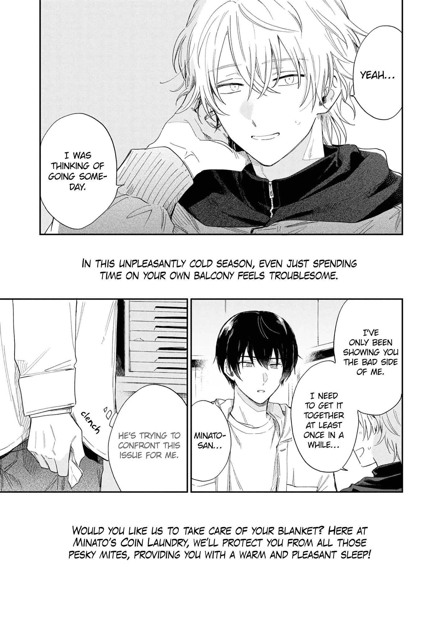 Minato Shouji Coin Laundry Chapter 12 page 31 - Chapter 12: I'd rather not know.