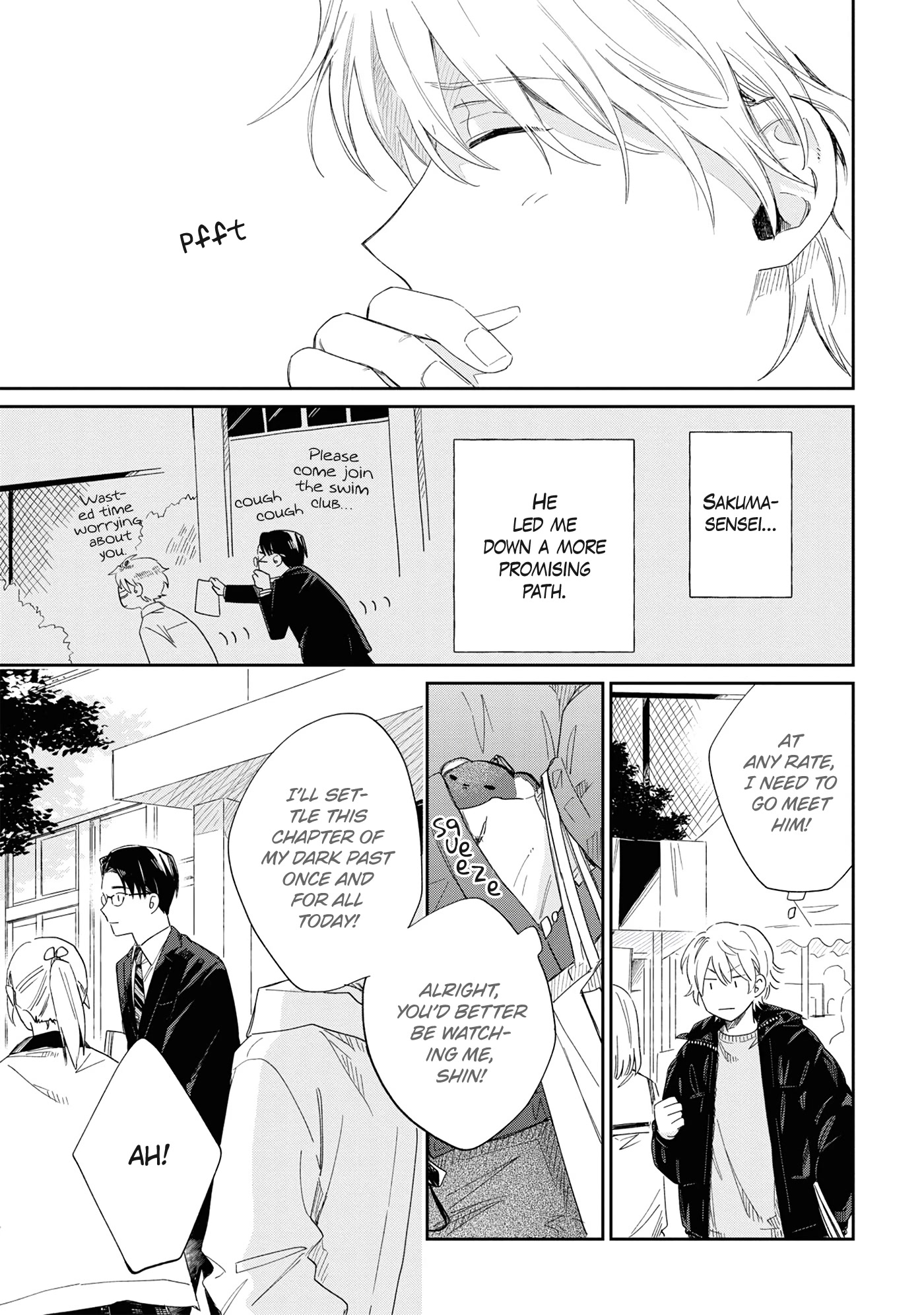 Minato Shouji Coin Laundry Chapter 14 page 11 - Chapter 14: Shin, you dumbass.