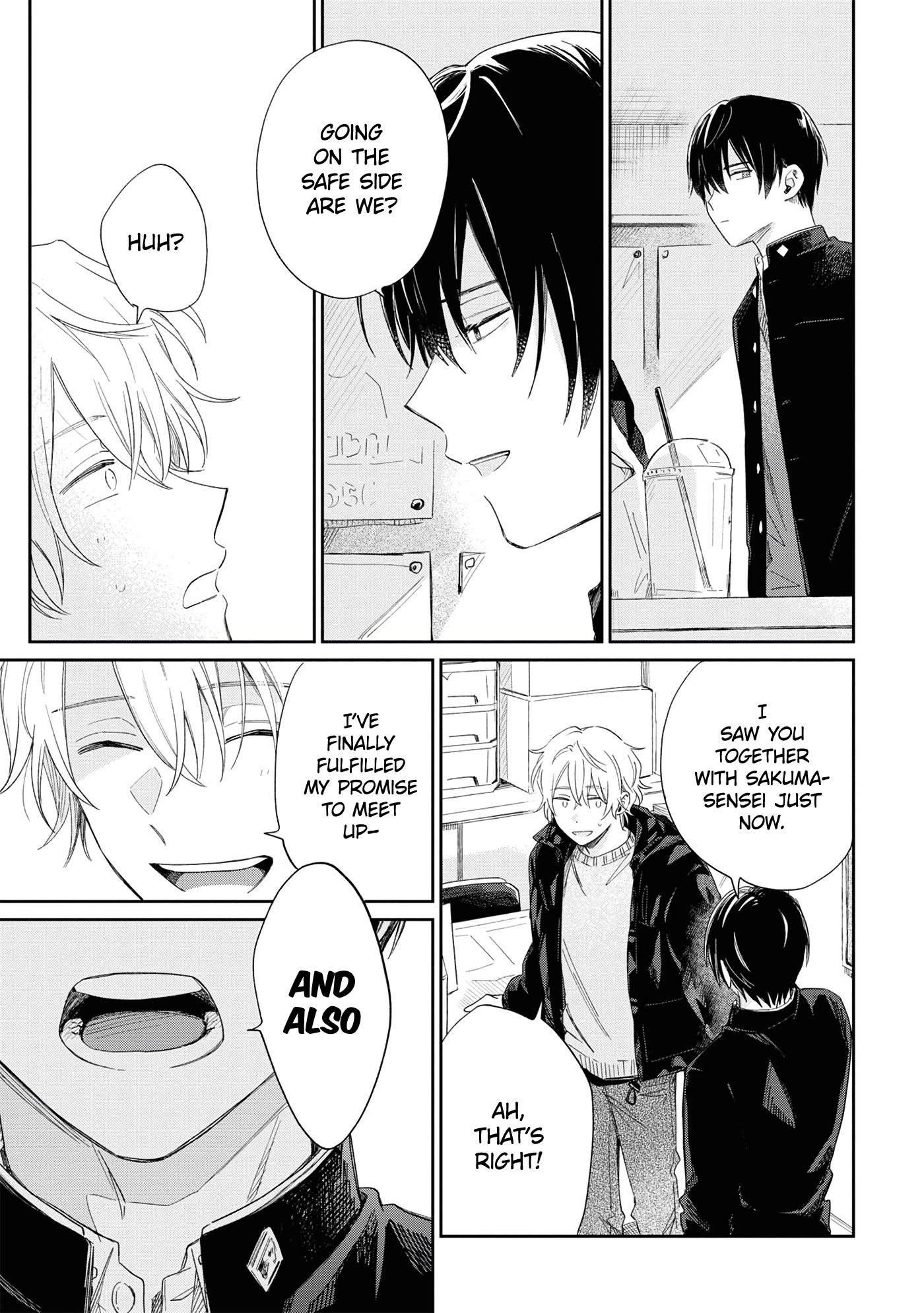 Minato Shouji Coin Laundry Chapter 14 page 23 - Chapter 14: Shin, you dumbass.