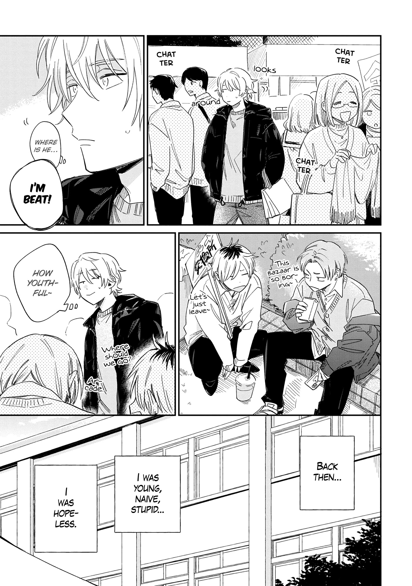 Minato Shouji Coin Laundry Chapter 14 page 7 - Chapter 14: Shin, you dumbass.