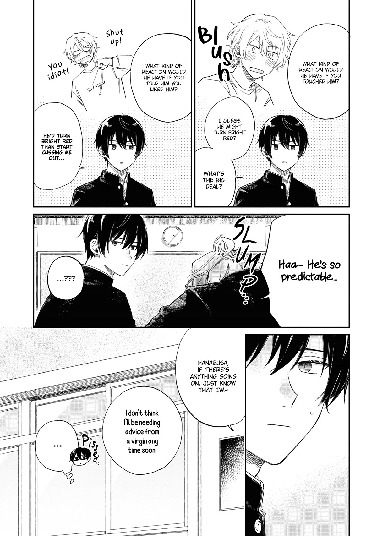 Minato Shouji Coin Laundry Chapter 15 page 15 - Chapter 15: Don't come crying to me when he attacks