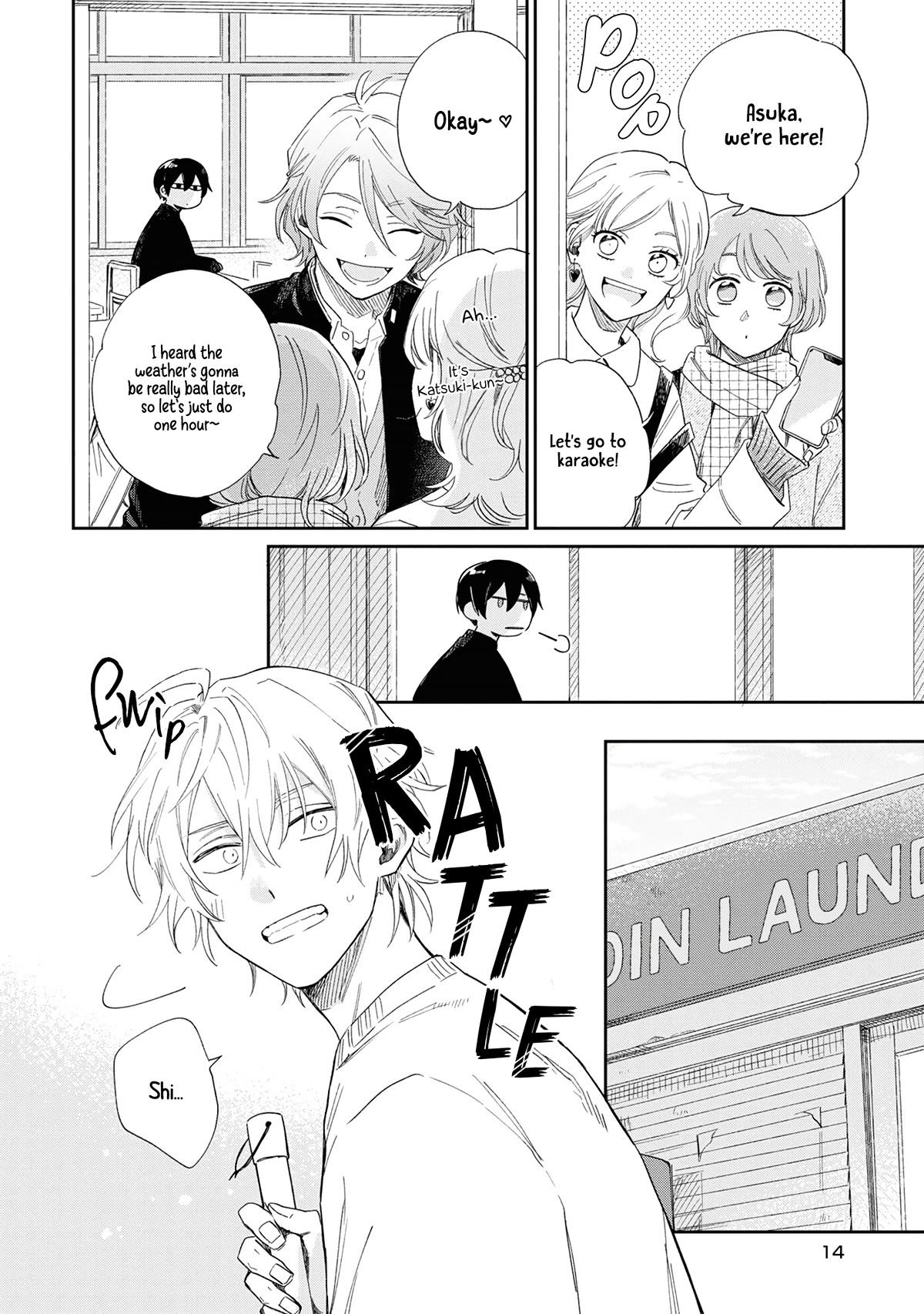Minato Shouji Coin Laundry Chapter 15 page 16 - Chapter 15: Don't come crying to me when he attacks