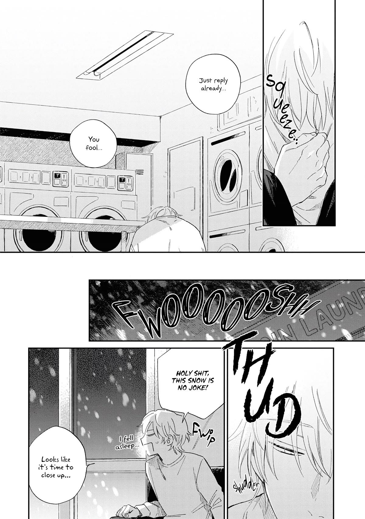 Minato Shouji Coin Laundry Chapter 15 page 24 - Chapter 15: Don't come crying to me when he attacks