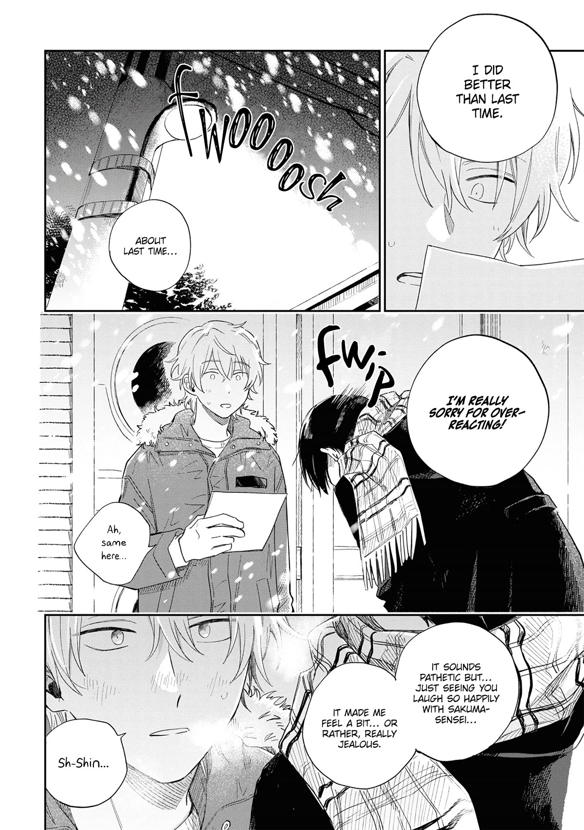 Minato Shouji Coin Laundry Chapter 15 page 26 - Chapter 15: Don't come crying to me when he attacks