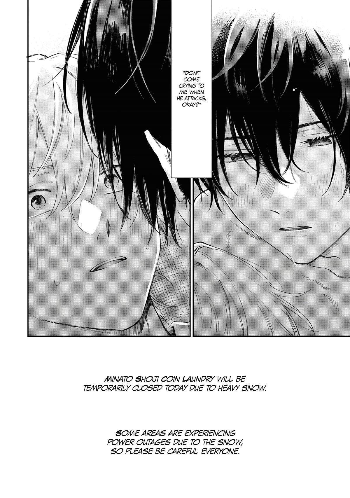 Minato Shouji Coin Laundry Chapter 15 page 34 - Chapter 15: Don't come crying to me when he attacks
