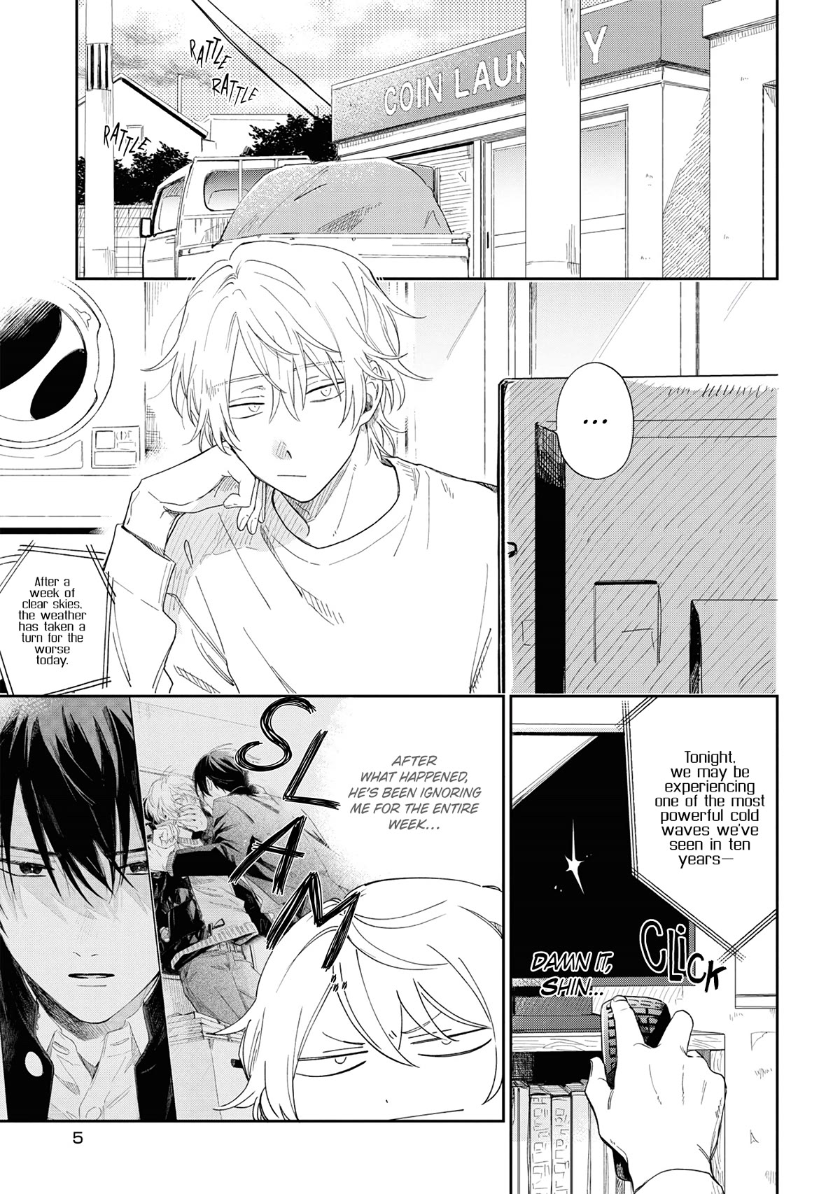 Minato Shouji Coin Laundry Chapter 15 page 7 - Chapter 15: Don't come crying to me when he attacks