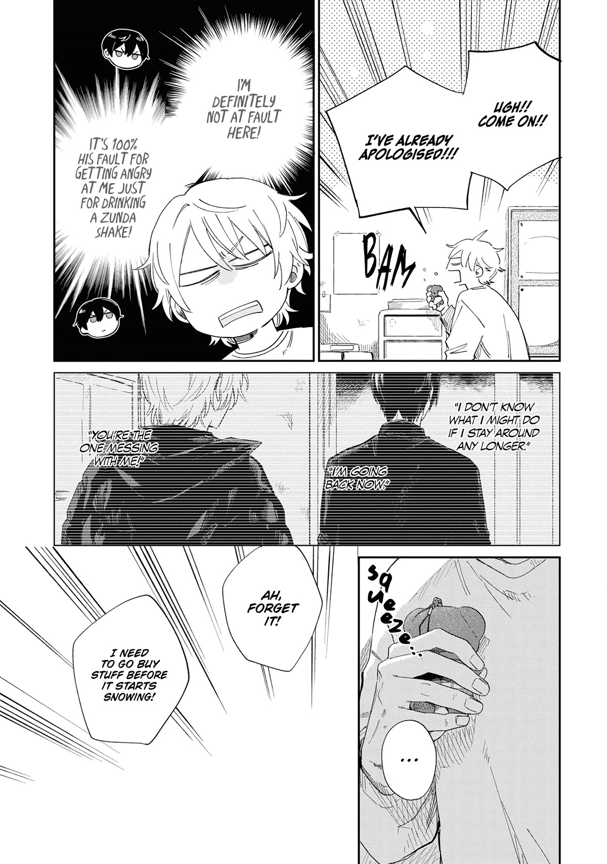 Minato Shouji Coin Laundry Chapter 15 page 9 - Chapter 15: Don't come crying to me when he attacks