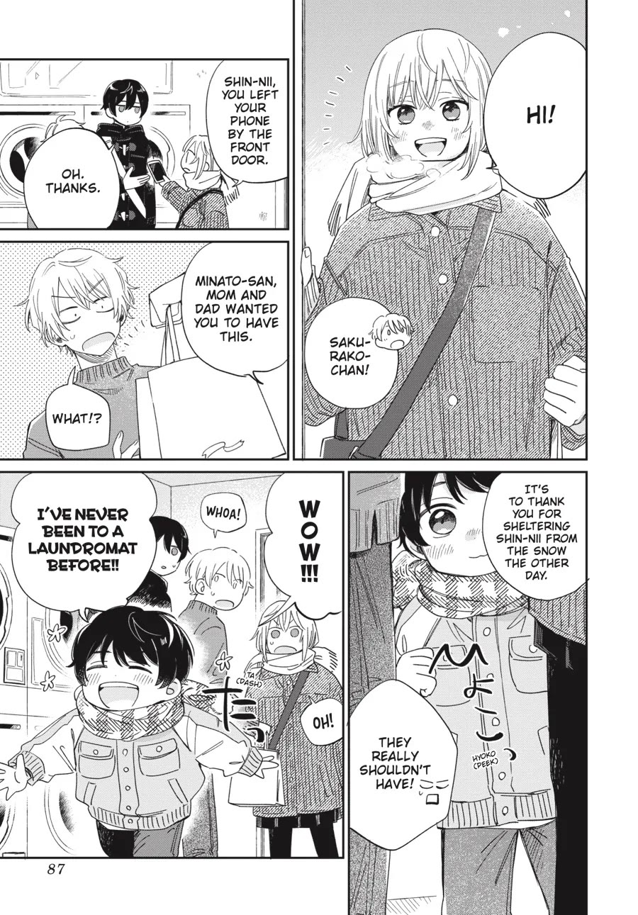 Minato Shouji Coin Laundry Chapter 17 page 15 - Chapter 17: Very good friends