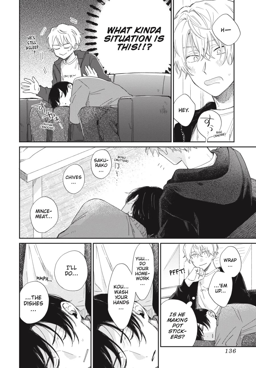 Minato Shouji Coin Laundry Chapter 18.6 page 2 - Chapter 18.6: Bonus comic: My first lap nap