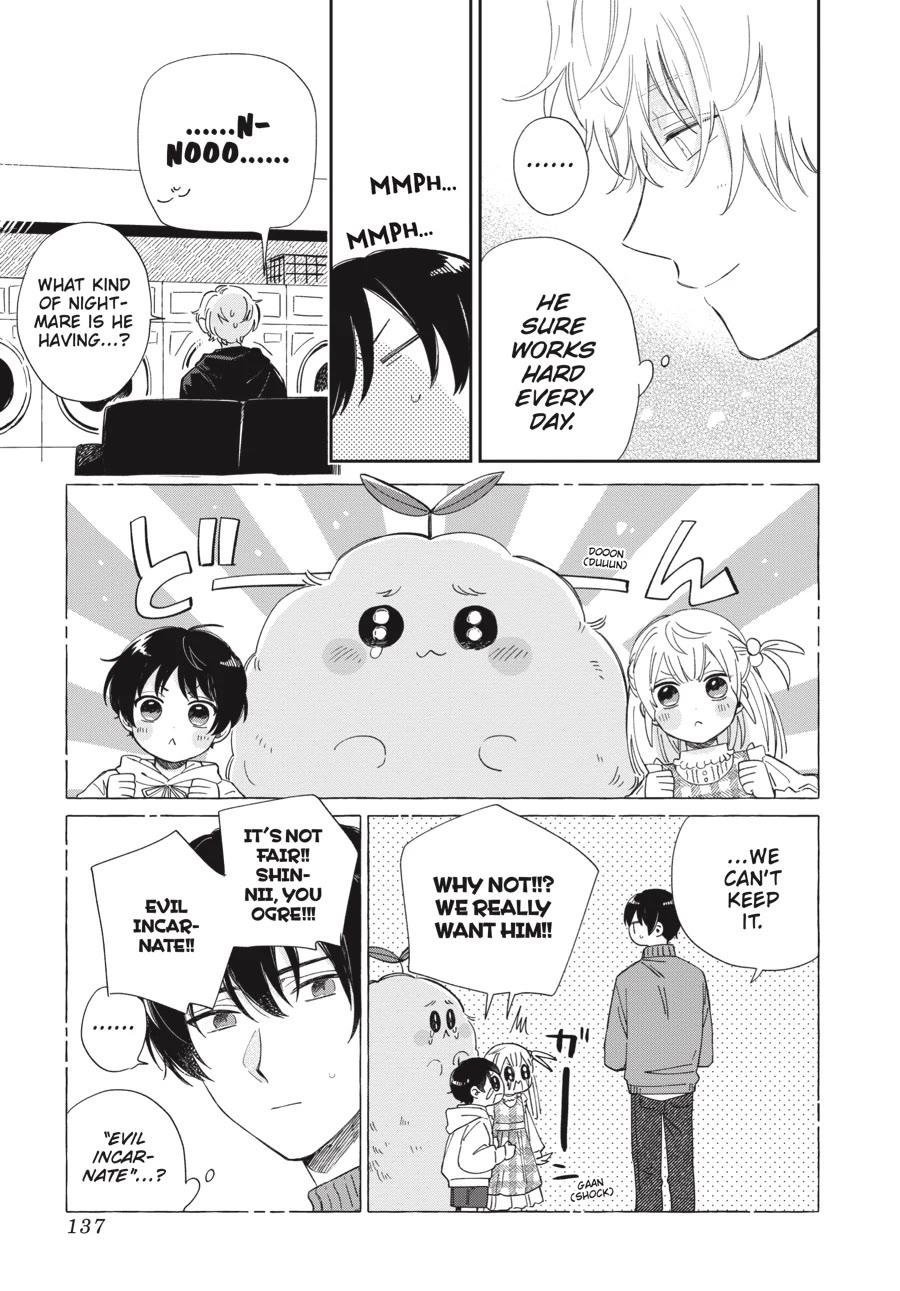 Minato Shouji Coin Laundry Chapter 18.6 page 3 - Chapter 18.6: Bonus comic: My first lap nap