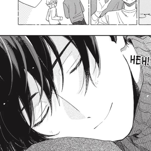 Minato Shouji Coin Laundry Chapter 18.6: Bonus comic: My first lap nap cover