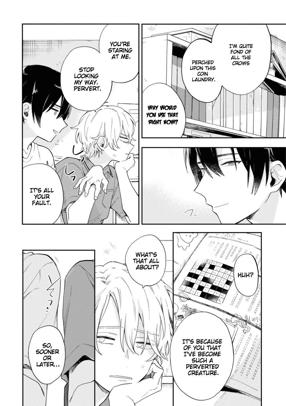 Minato Shouji Coin Laundry Chapter 2 page 28 - Chapter 2: Despite being friends, I still can't pay a visit.