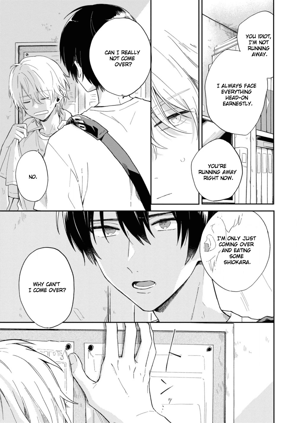Minato Shouji Coin Laundry Chapter 2 page 7 - Chapter 2: Despite being friends, I still can't pay a visit.