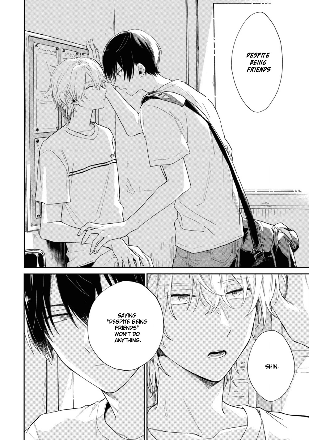 Minato Shouji Coin Laundry Chapter 2 page 8 - Chapter 2: Despite being friends, I still can't pay a visit.