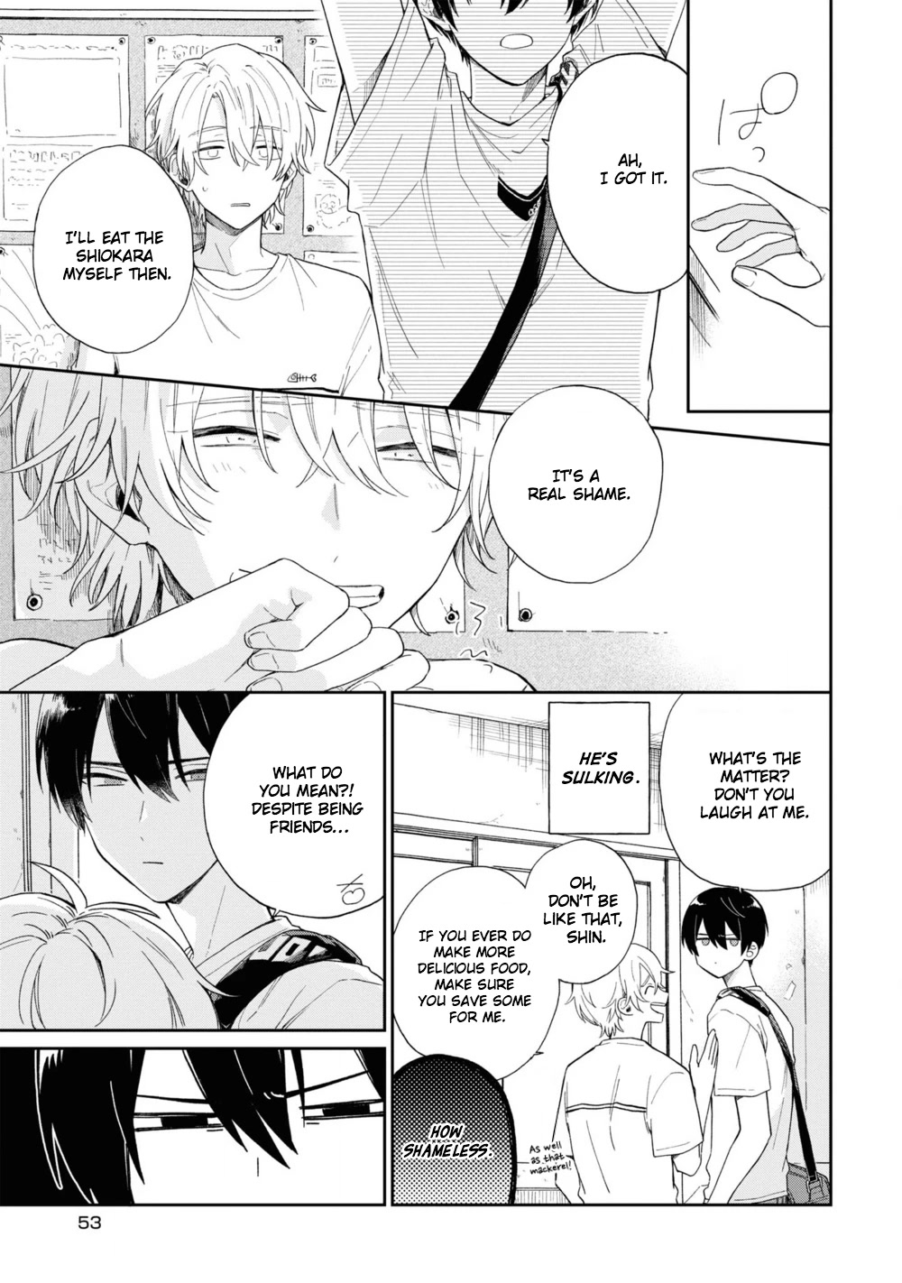 Minato Shouji Coin Laundry Chapter 2 page 9 - Chapter 2: Despite being friends, I still can't pay a visit.