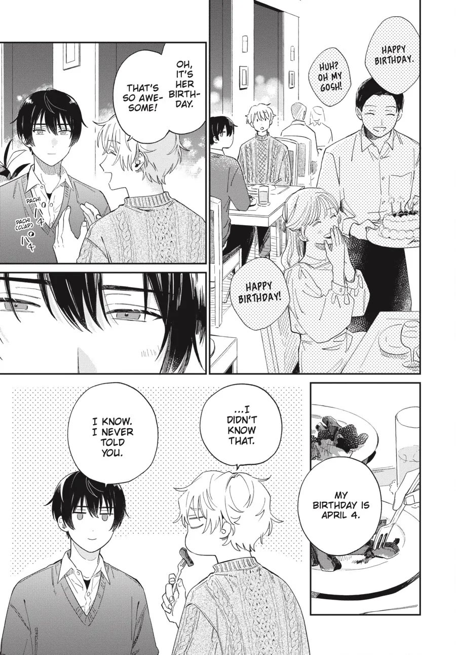 Minato Shouji Coin Laundry Chapter 22 page 13 - Chapter 22: Will you ask me not to go?