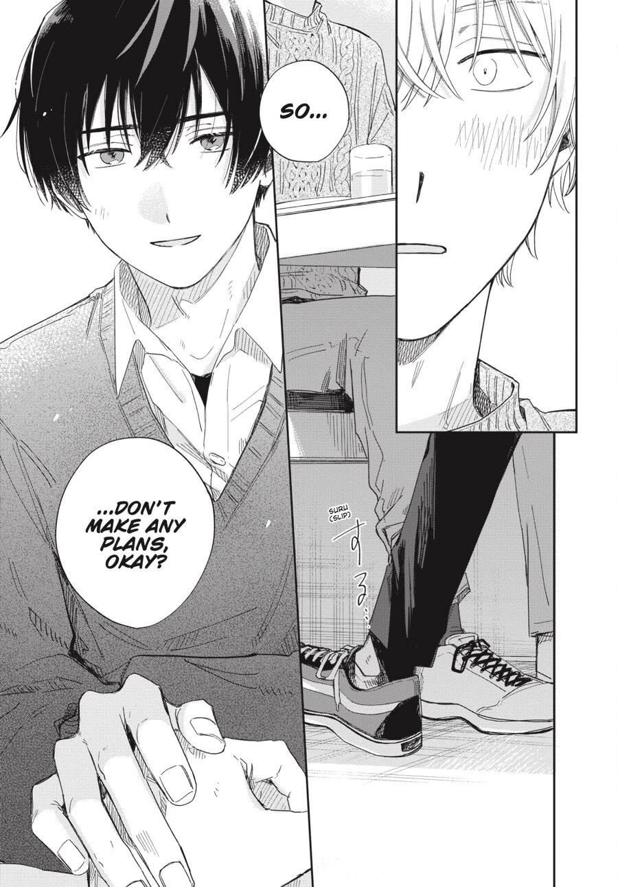 Minato Shouji Coin Laundry Chapter 22 page 15 - Chapter 22: Will you ask me not to go?