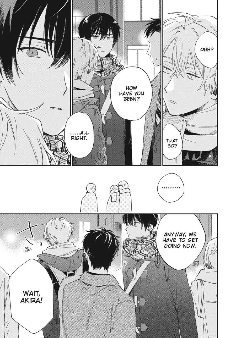 Minato Shouji Coin Laundry Chapter 22 page 21 - Chapter 22: Will you ask me not to go?