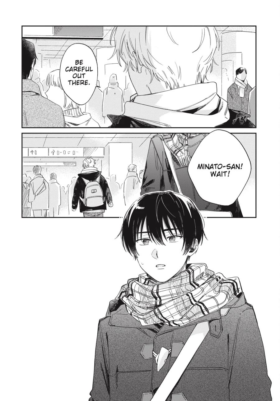 Minato Shouji Coin Laundry Chapter 22 page 24 - Chapter 22: Will you ask me not to go?