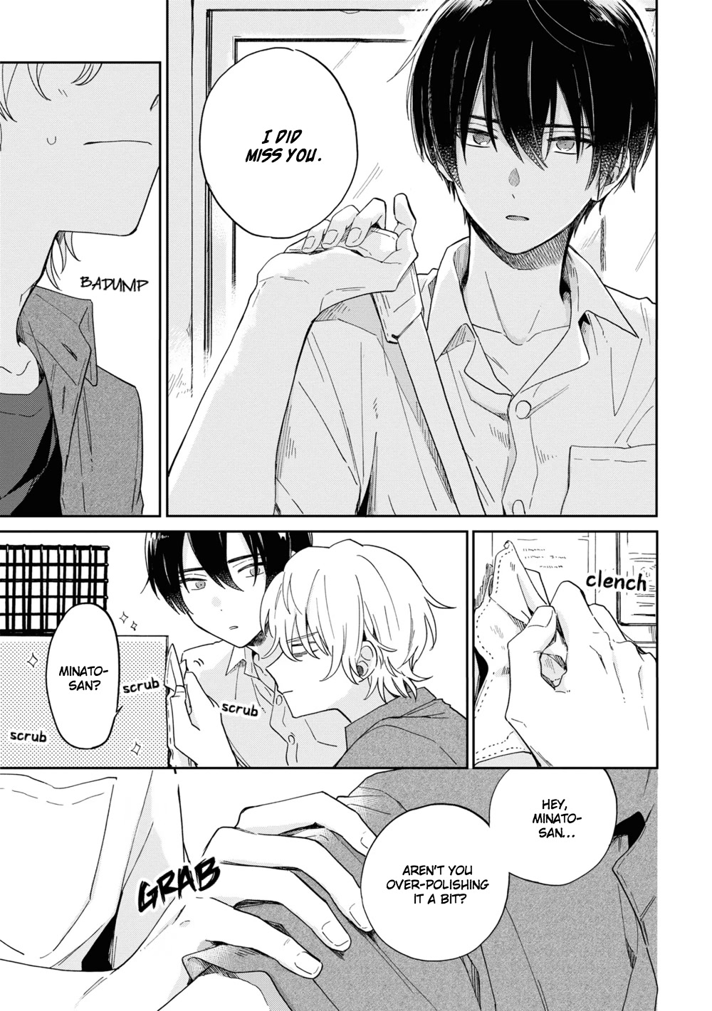 Minato Shouji Coin Laundry Chapter 3 page 15 - Chapter 3: Then, tell me, do you like or hate me?