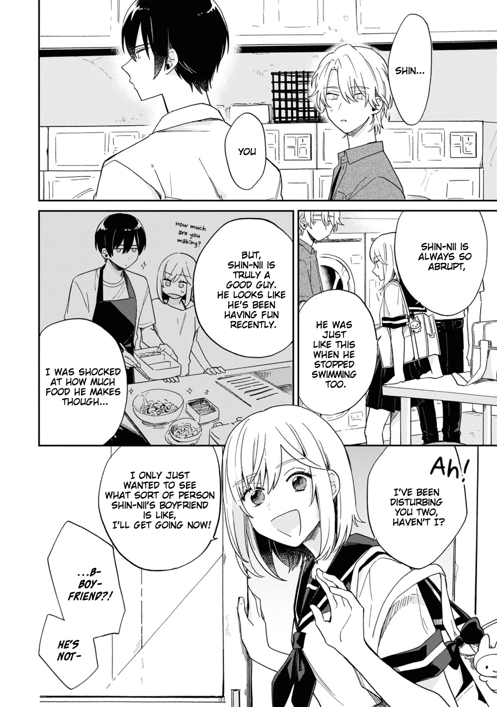 Minato Shouji Coin Laundry Chapter 3 page 20 - Chapter 3: Then, tell me, do you like or hate me?