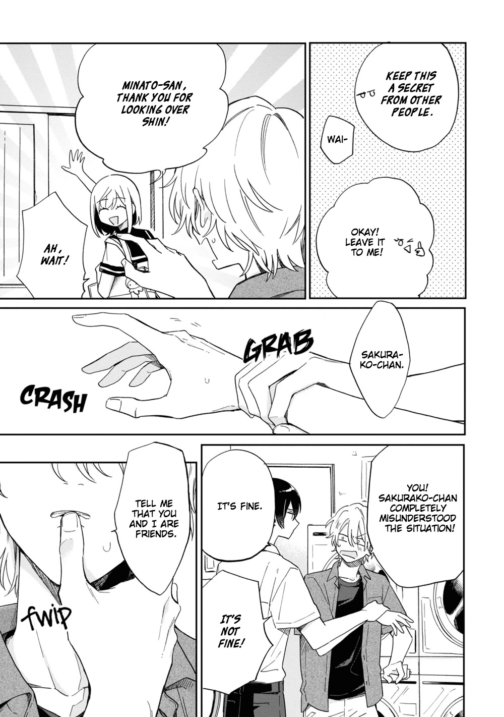 Minato Shouji Coin Laundry Chapter 3 page 21 - Chapter 3: Then, tell me, do you like or hate me?